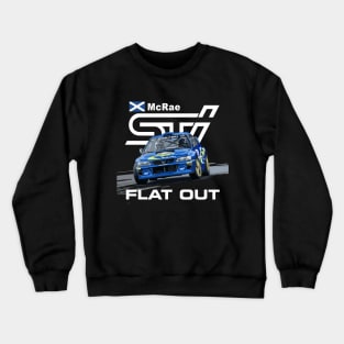 WRC Impreza STi Flat Out Four Boxer Crewneck Sweatshirt